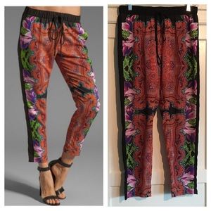 Clover Canyon orchid trip pants size SM